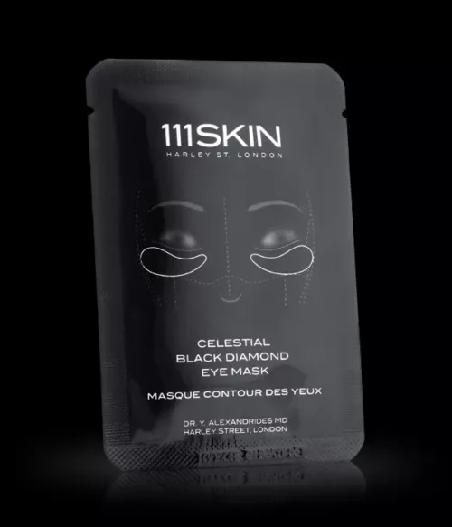 Celestial Black Diamond Eye Mask by 111 skin
